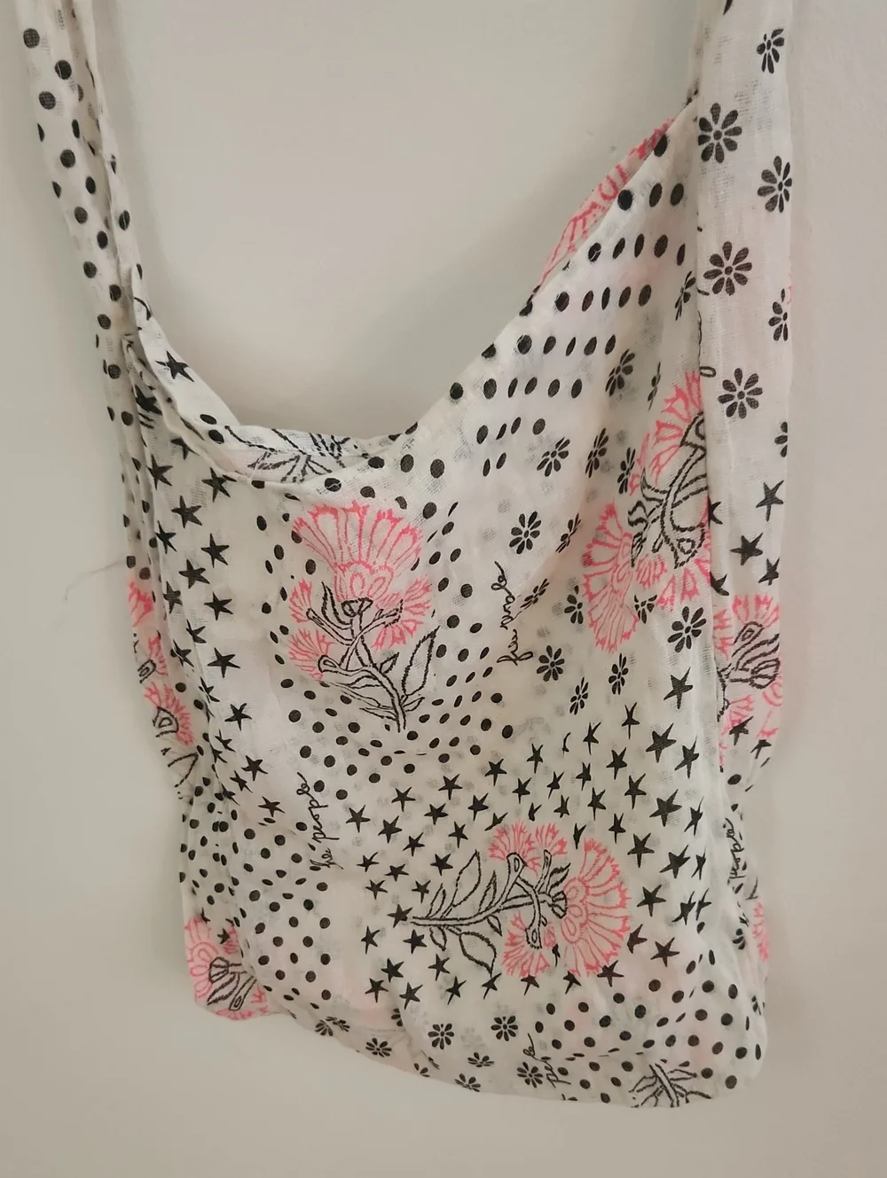 Free People Printed Tote Bag